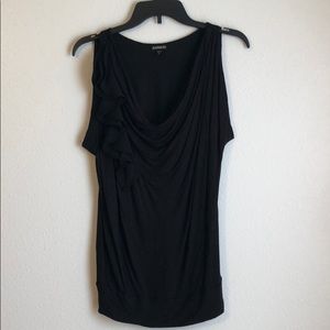 Express Black Sleeveless Top